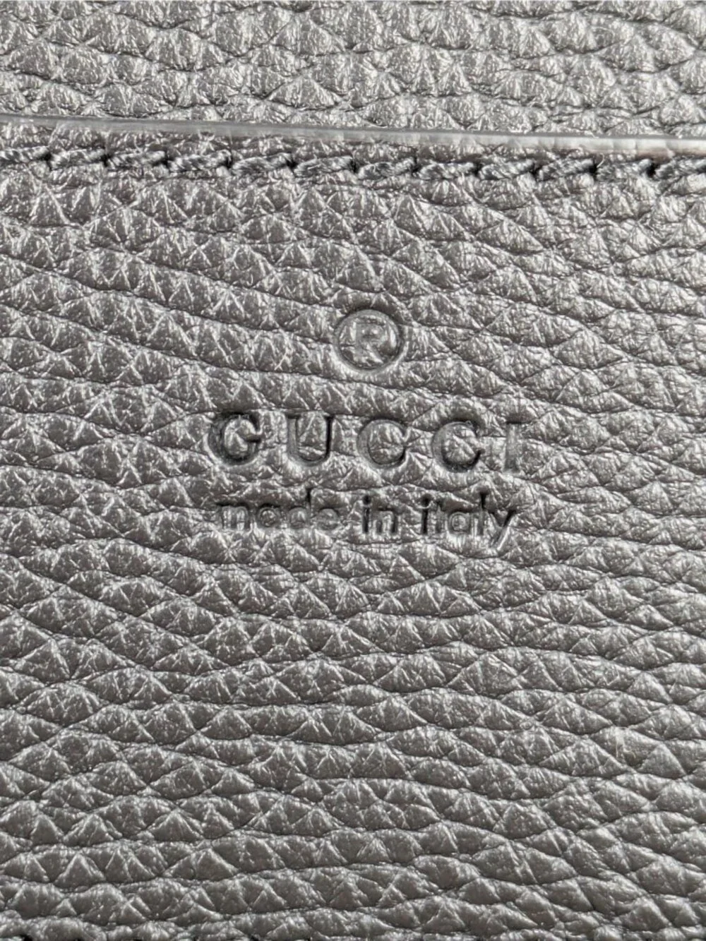 Gucci Men’s Piuma Calfskin Web Medium Business Case Crossbody Bag Black 816755